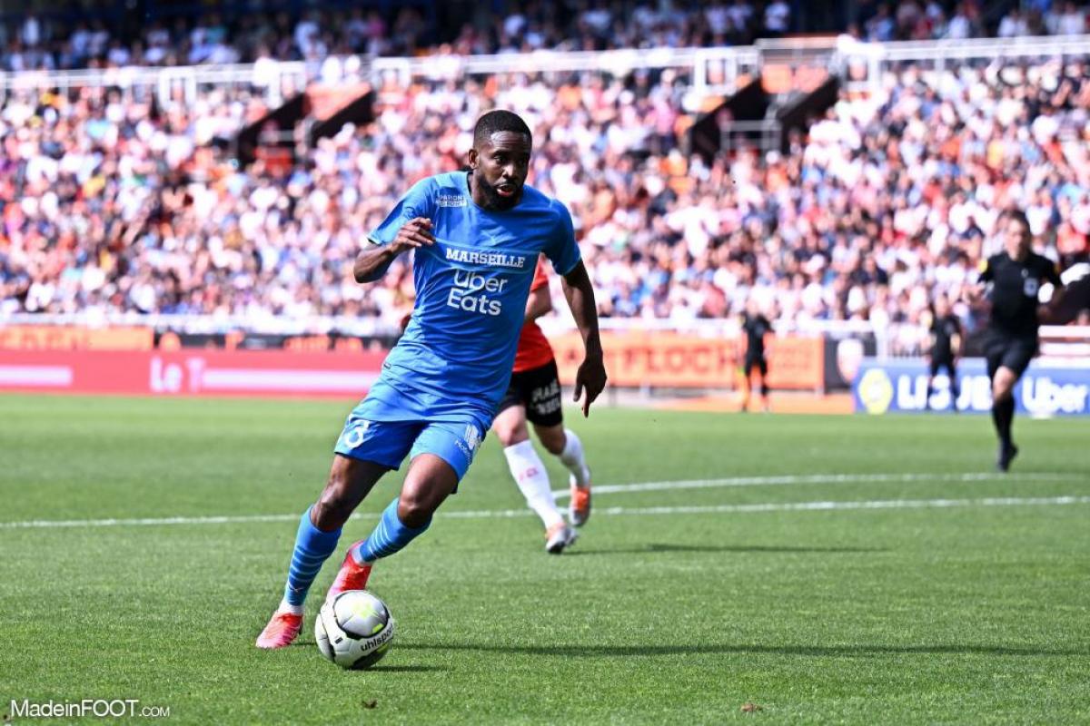 Cédric Bakambu, joueur de l'OM.