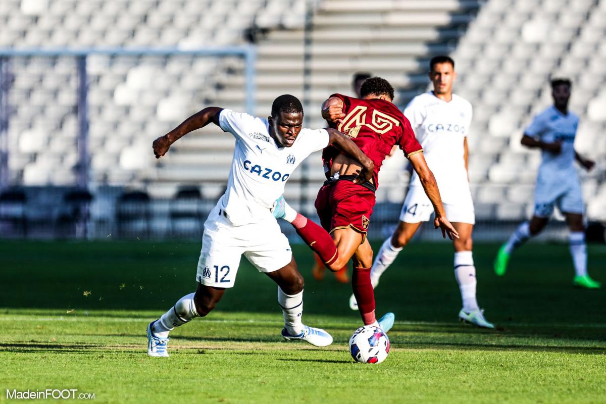 Bamba Dieng, joueur de l'OM