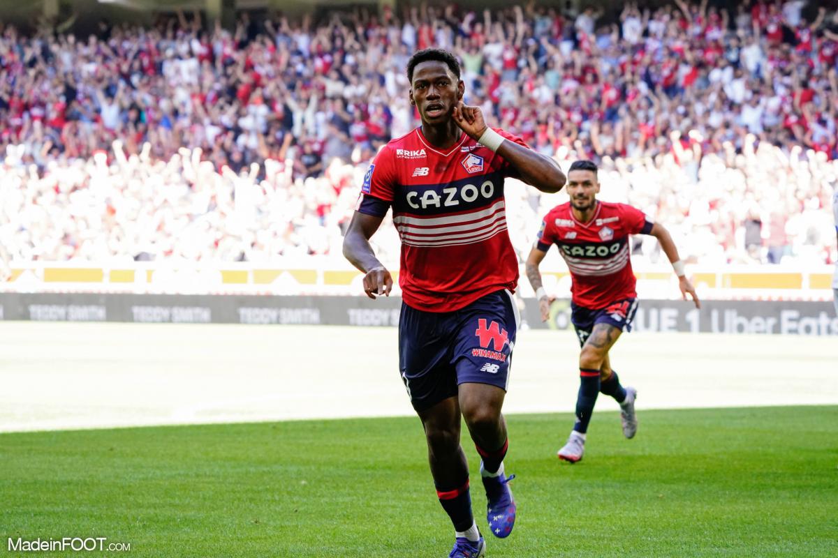 Jonathan David, joueur du LOSC