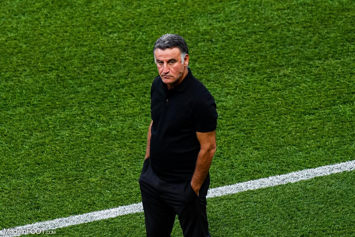Christophe Galtier, ancien entraîneur du PSG.