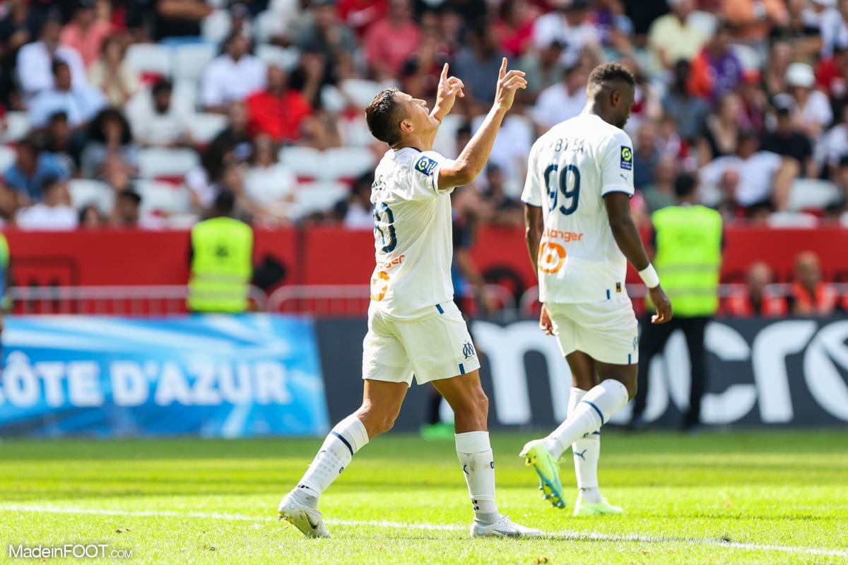 Alexis Sanchez, joueur de l'OM