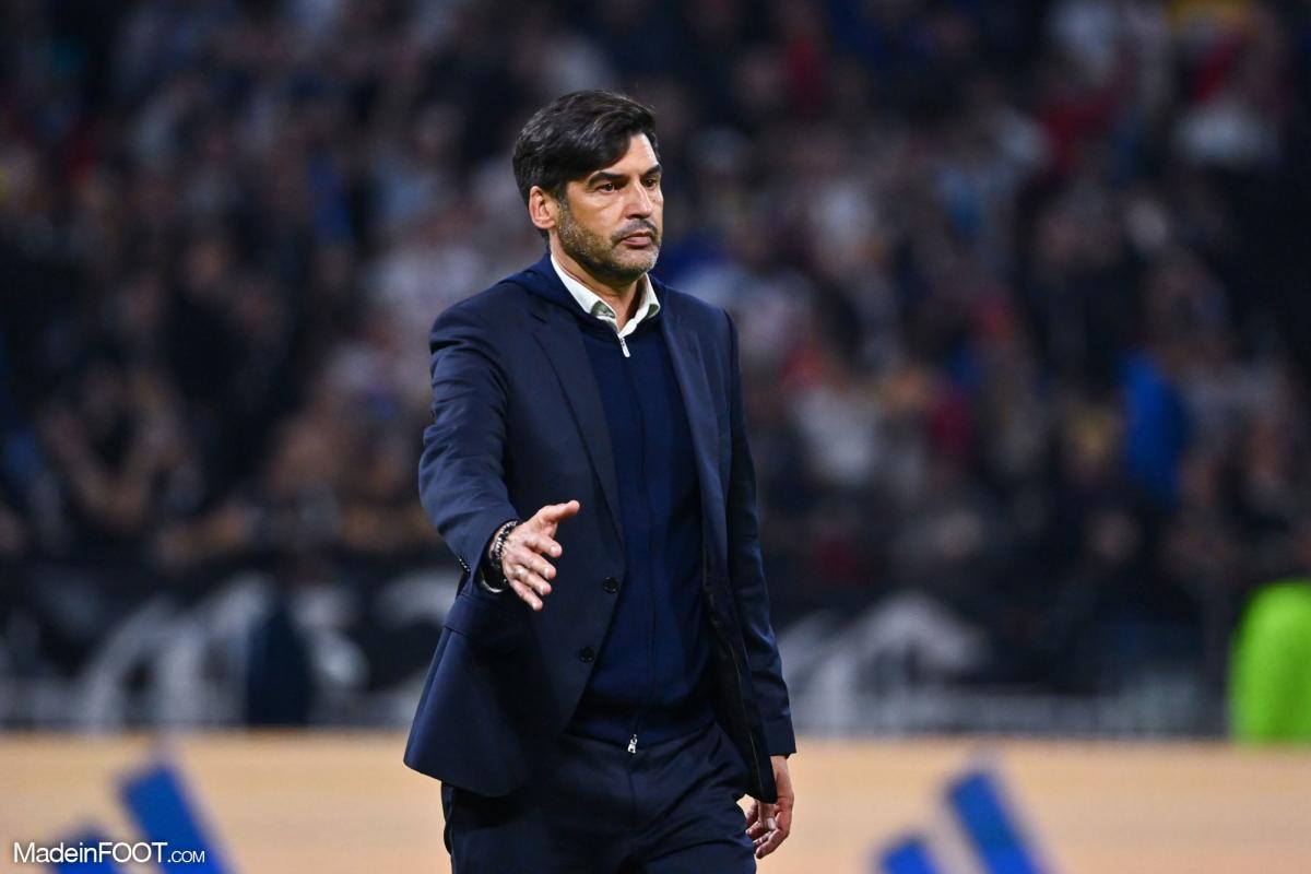 Paulo Fonseca, entraineur du LOSC