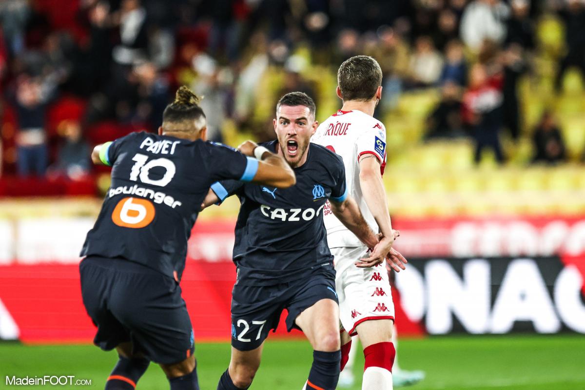 Jordan Veretout, le milieu de terrain de l'Olympique de Marseille, ici aux côtés de Dimitri Payet.