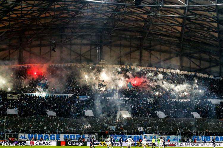Les supporters de l'OM.