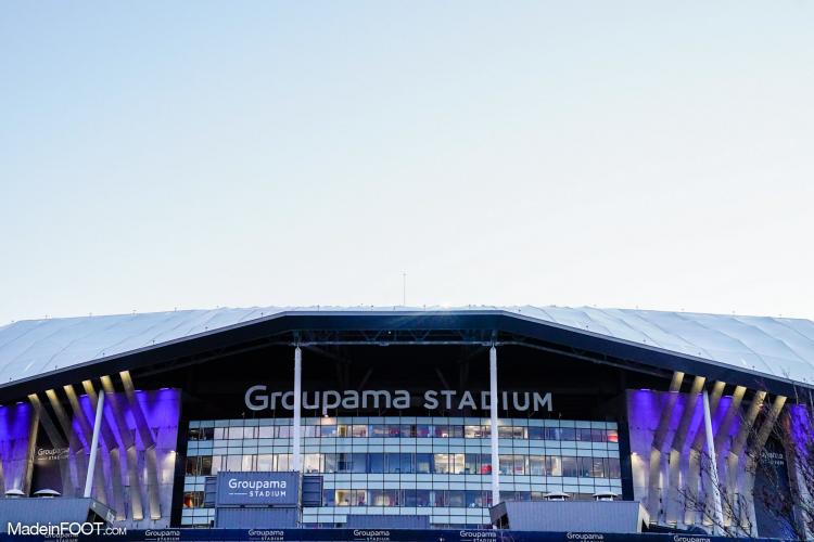 Le Groupama Stadium de Lyon. 