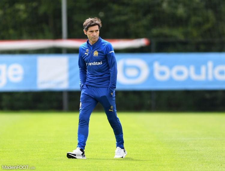 Marcelino, entraîneur de l'OM 