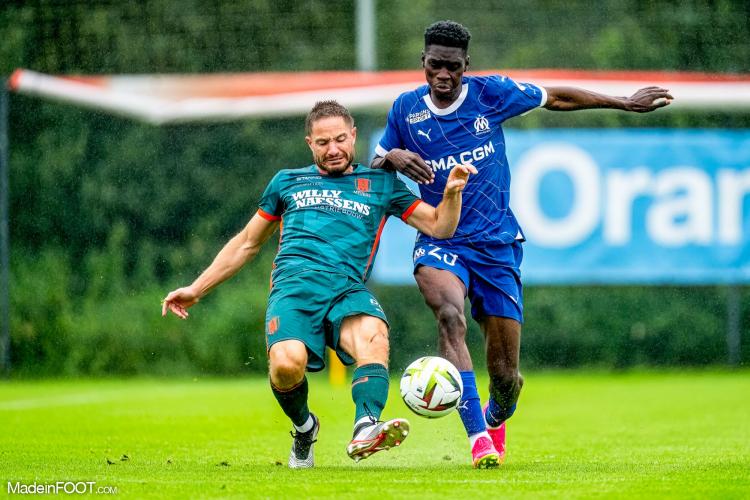 Ismaïla Sarr avec l'OM