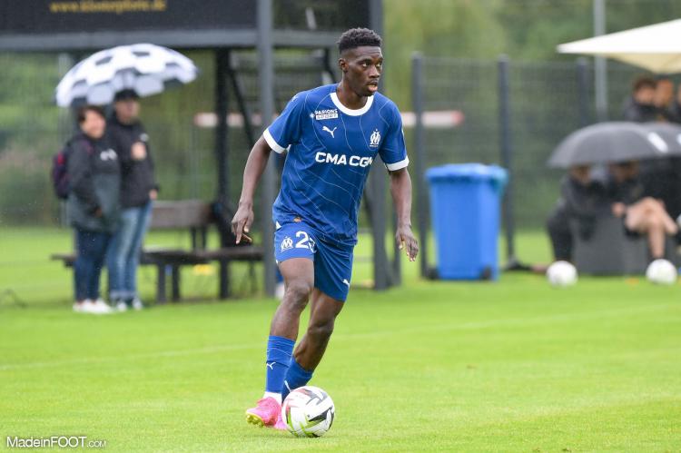 Ismaïla Sarr avec l'OM