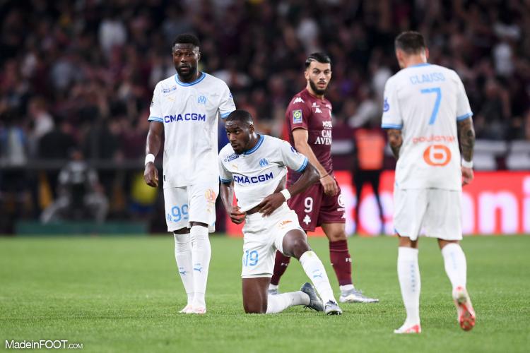 Geoffrey Kondogbia, milieu de l'OM.