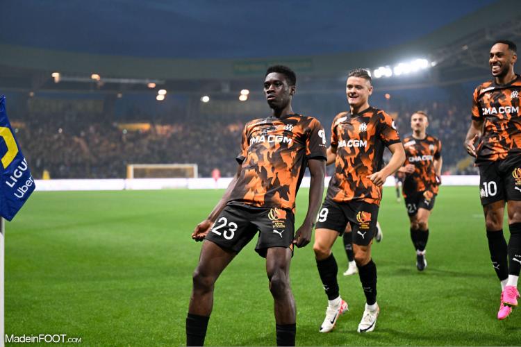Ismaïla Sarr avec l'OM