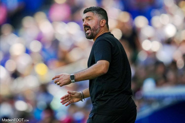 Gennaro Gattuso, entraîneur de l'OM.