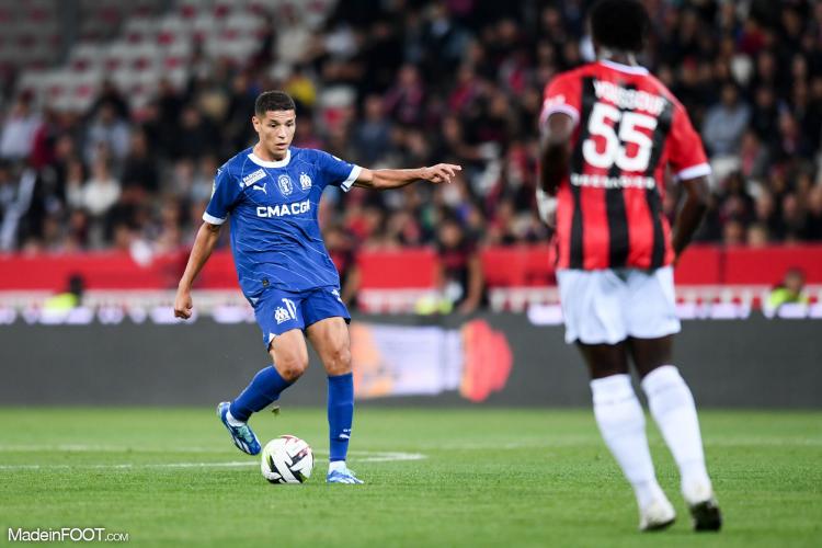 Amine Harit, attaquant de l'OM.