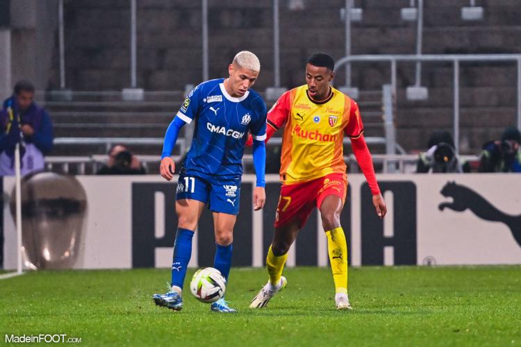Le RC Lens s'impose face à l'OM