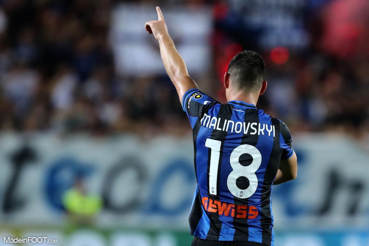 Malinovskyi avec l'Atalanta