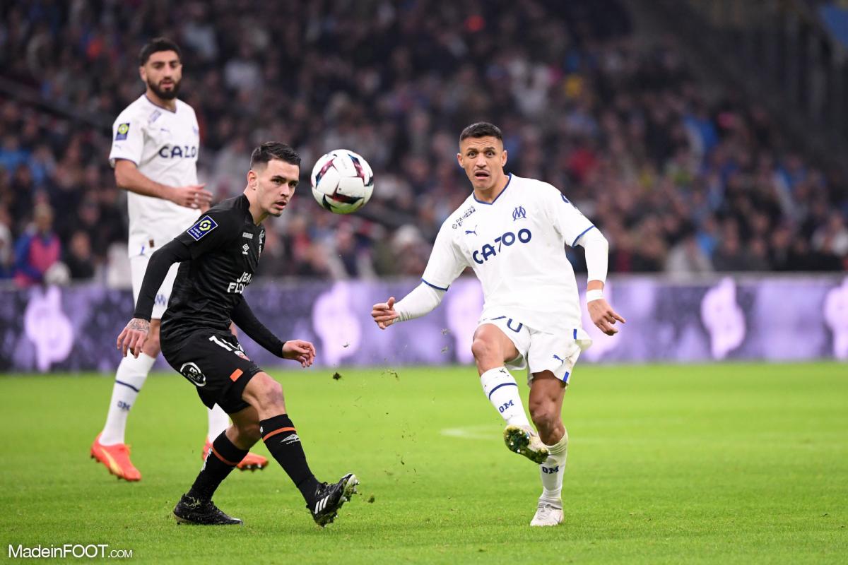 Alexis Sanchez, attaquant de l'OM
