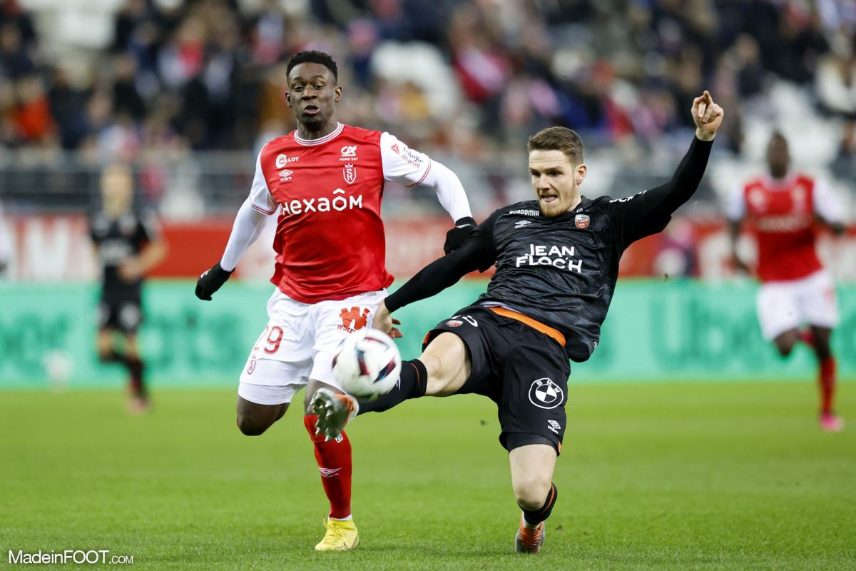 Folarin Balogun avec le Stade de Reims