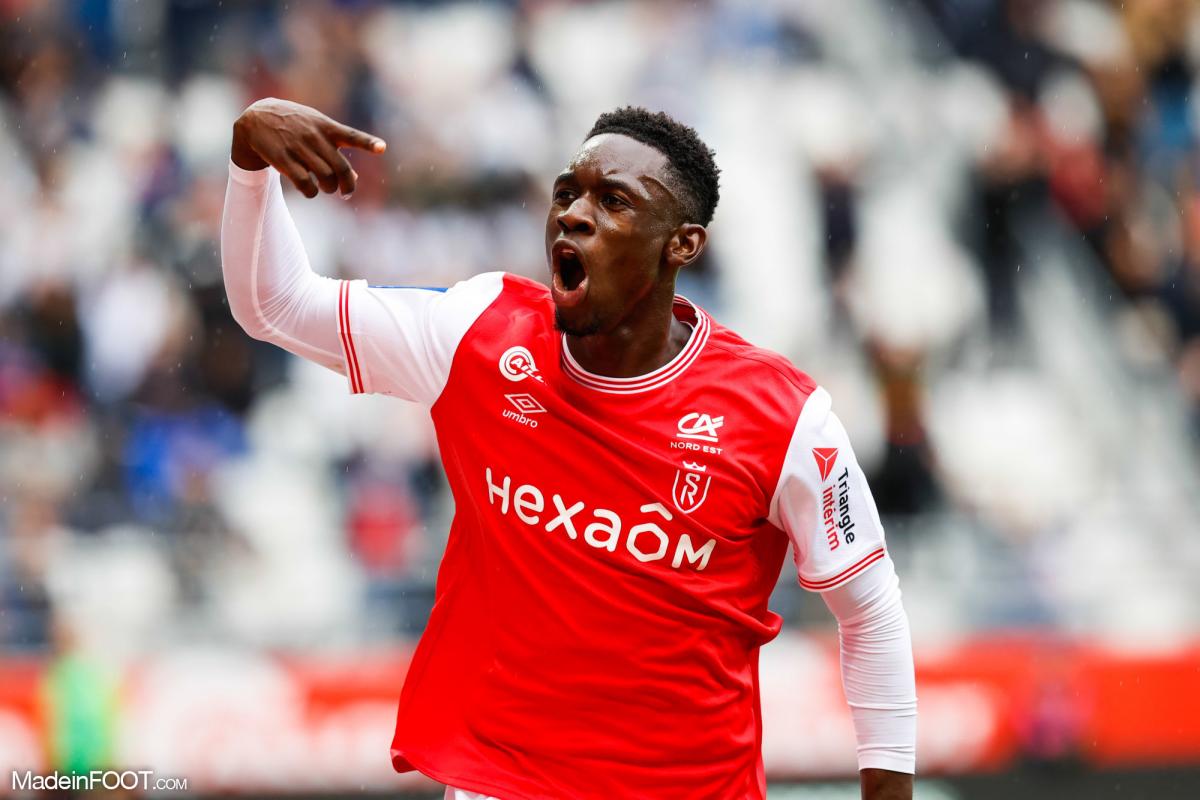 Folarin Balogun avec le Stade de Reims