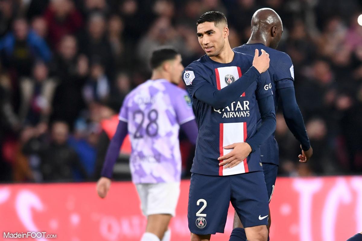 Achraf Hakimi, défenseur du PSG