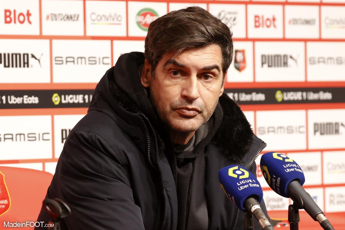 Paulo Fonseca en conférence de presse.