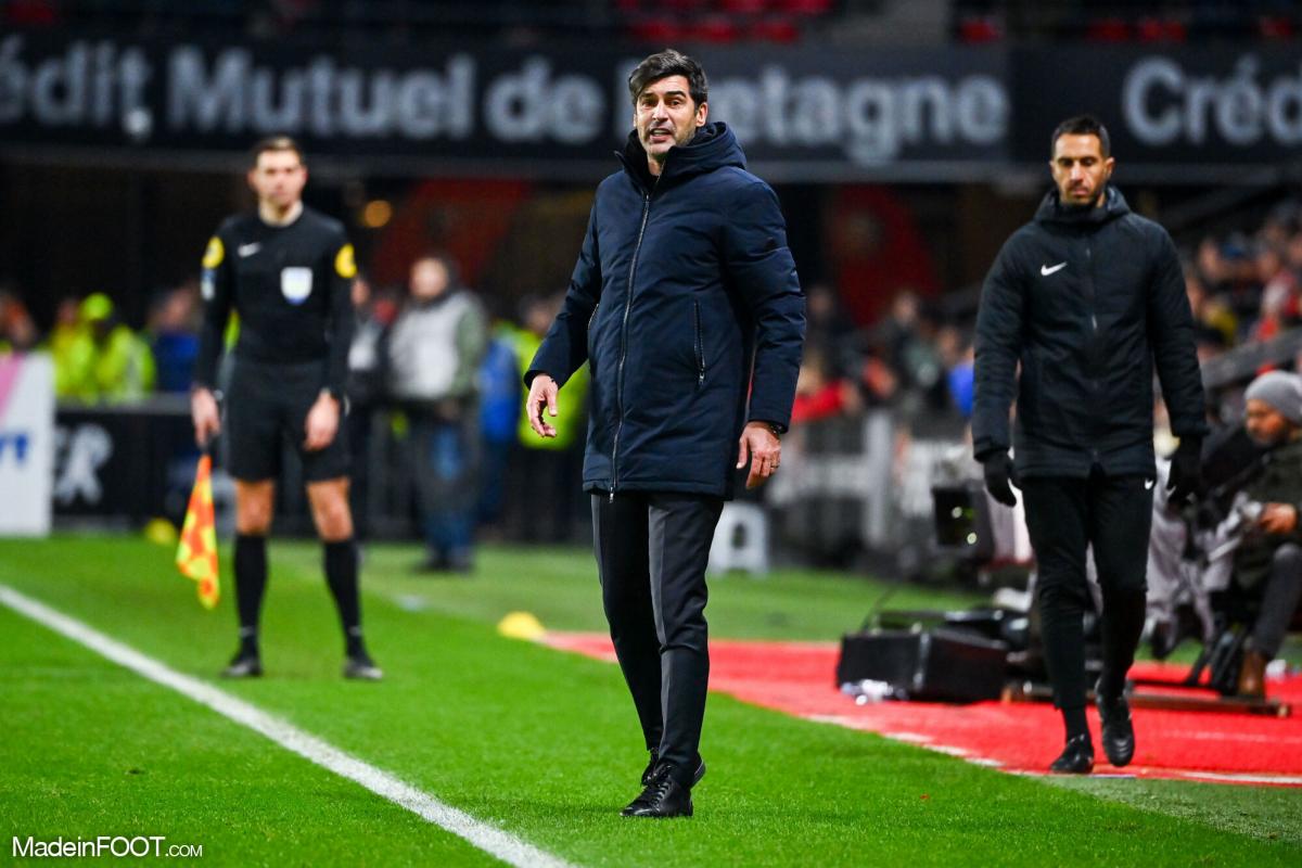 L'entraîneur du LOSC Paulo Fonseca.
