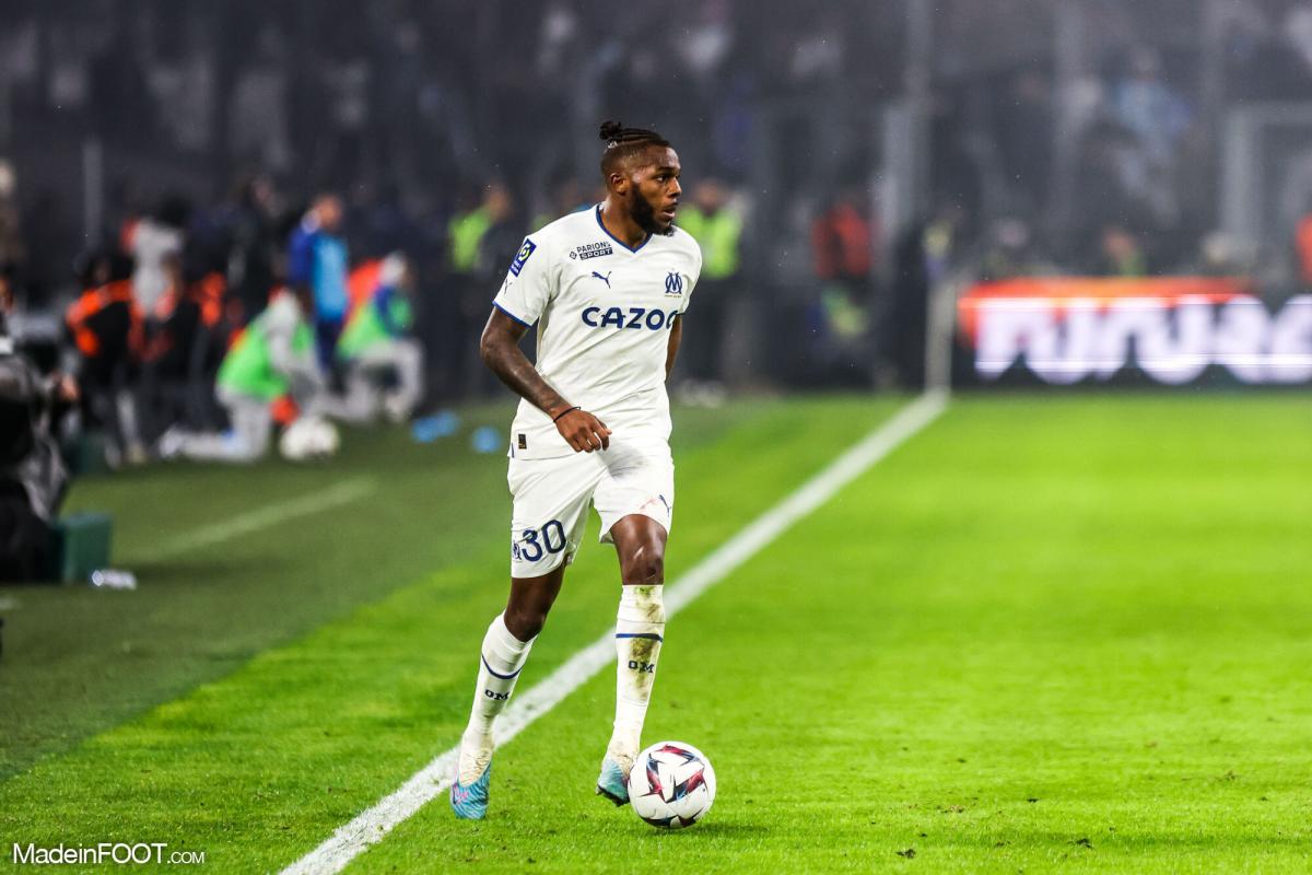 Nuno Tavares avec l'Olympique de Marseille