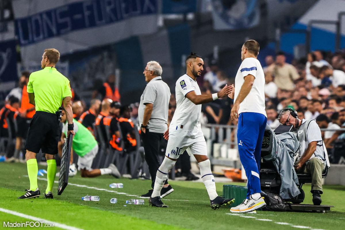 Igor Tudor (OM) aux côtés de Dimitri Payet.