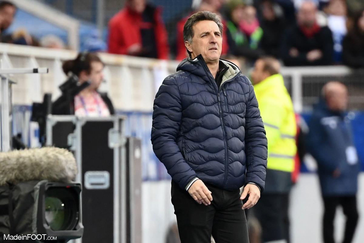 Christophe Pélissier, l'entraîneur de l'AJ Auxerre.