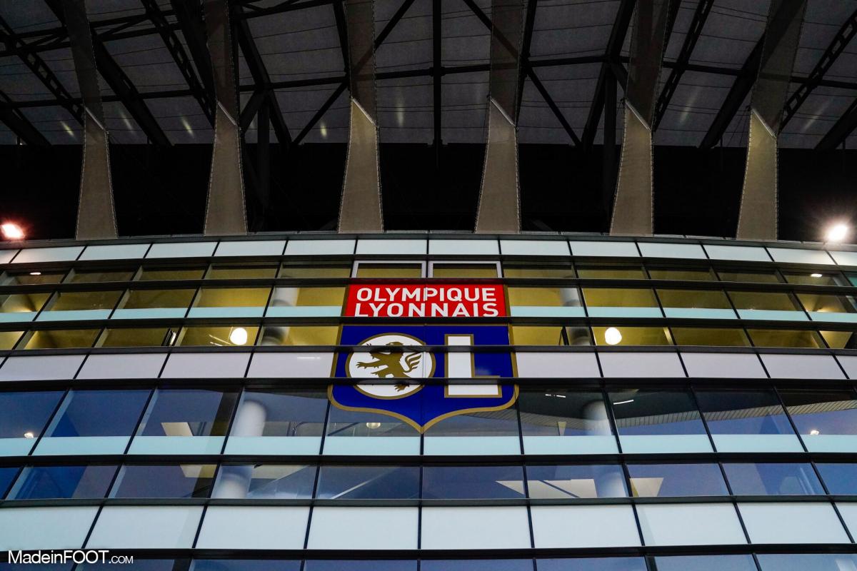 Le logo de l'Olympique Lyonnais.