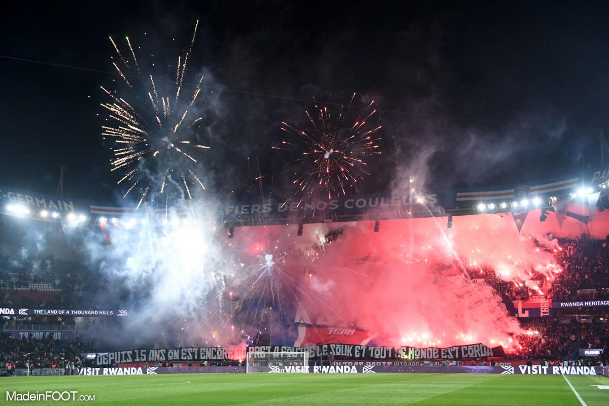 Les supporters du PSG.