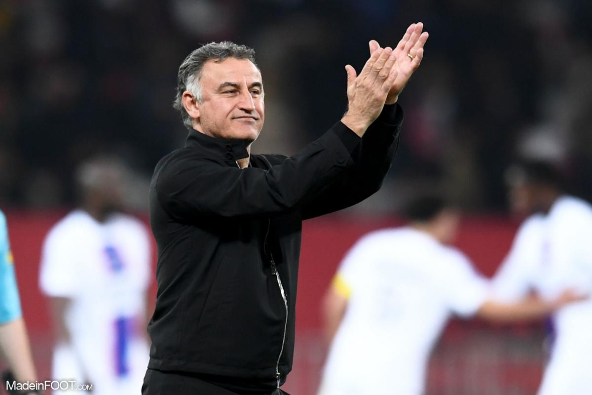 Christophe Galtier sous les couleurs du PSG