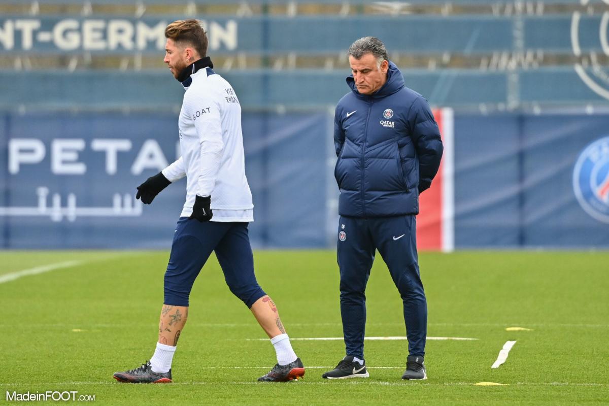 Christophe Galtier avec le PSG