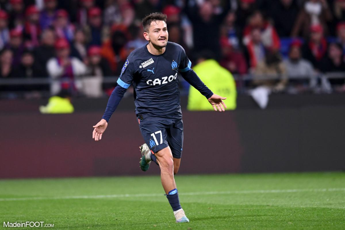 Cengiz Ünder avec l'OM