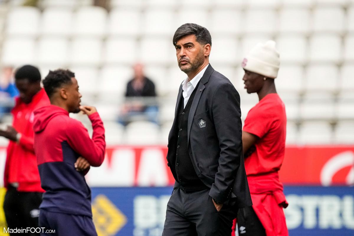 Paulo Fonseca, coach du LOSC.