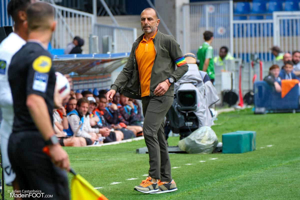 Michel Der Zakarian, l'entraîneur du Montpellier HSC.