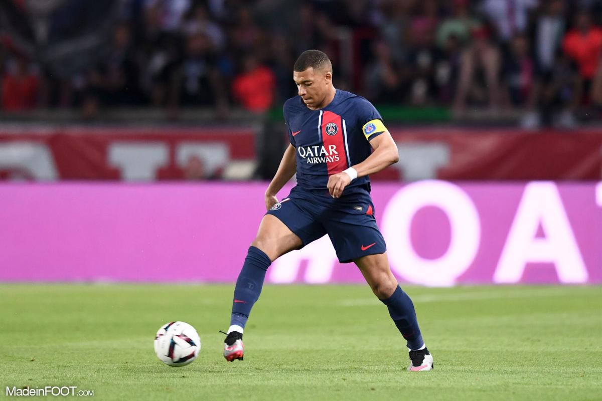 Kylian Mbappé, joueur du PSG.