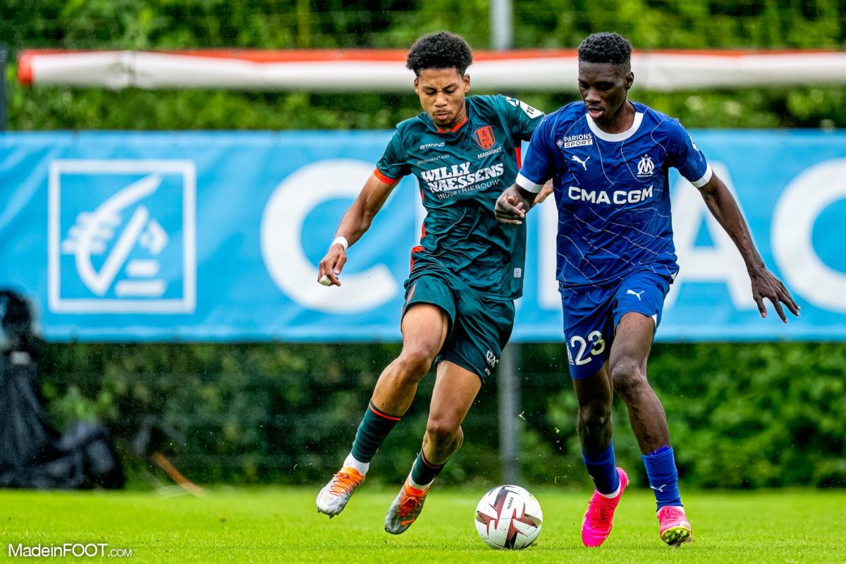 Ismaïla Sarr avec l'OM