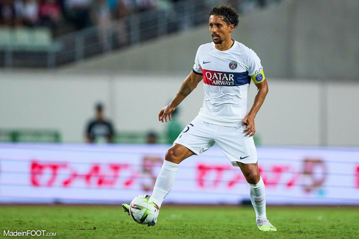 Marquinhos, le défenseur central et capitaine du PSG.