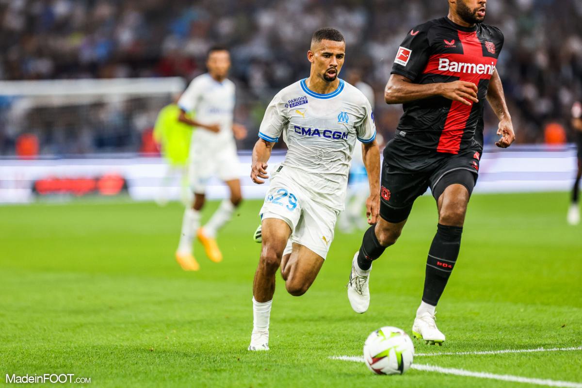 Iliman Ndiaye avec l'OM