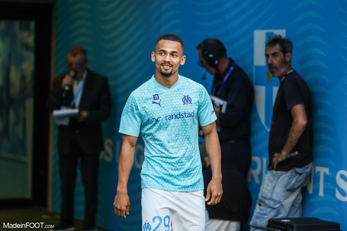 Iliman Ndiaye avec l'OM