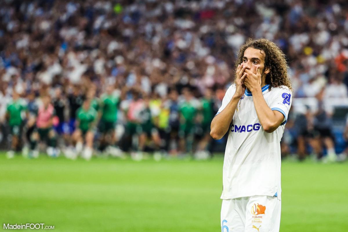 Mattéo Guendouzi, ici sous les couleurs de l'OM.