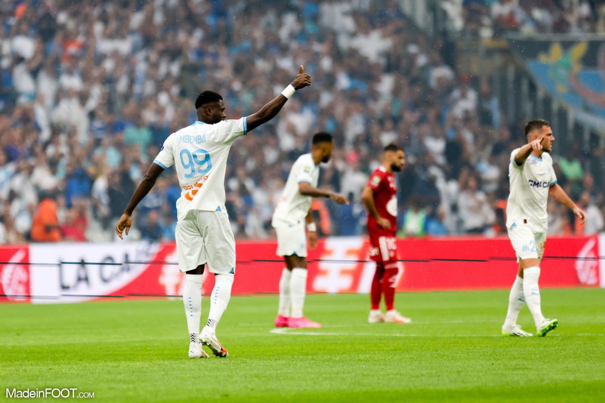 Chancel Mbemba avec l'OM