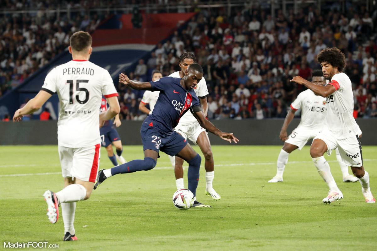 Randal Kolo Muani avec le PSG