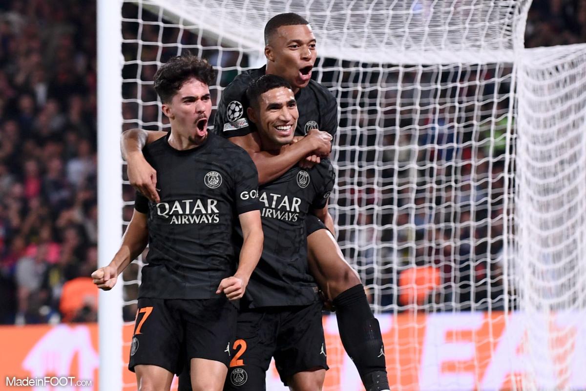 Achraf Hakimi, joueur du PSG.