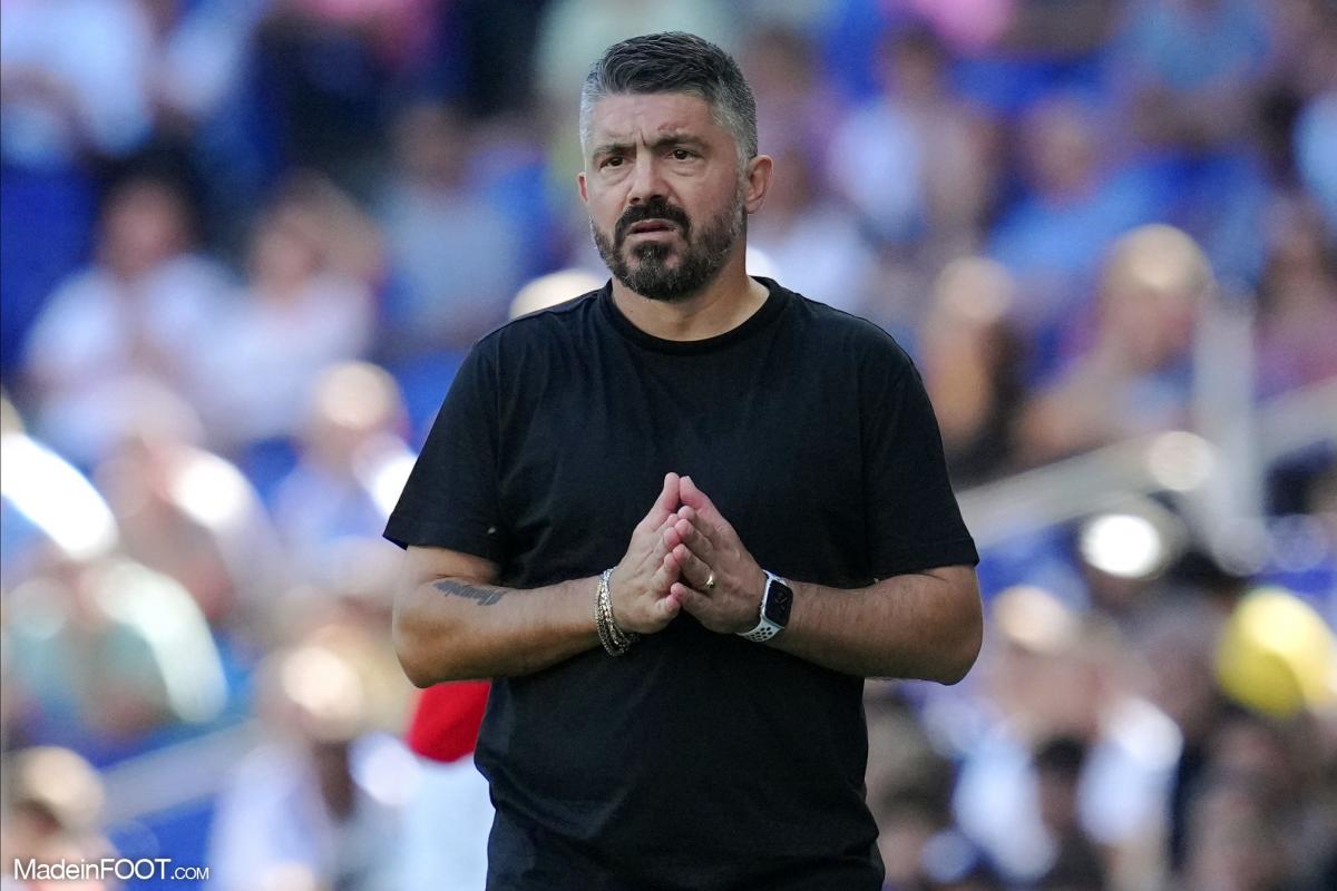 Gennaro Gattuso, entraîneur de l'OM.