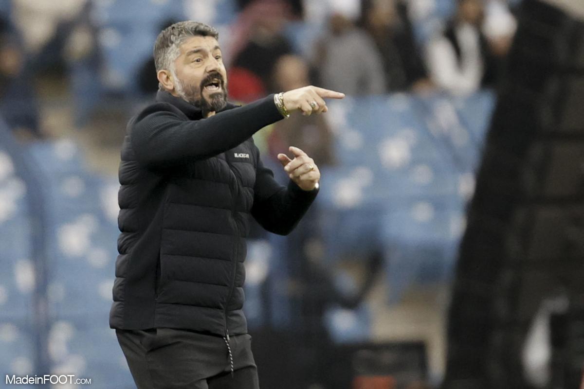 Gennaro Gatttuso avec l'OM