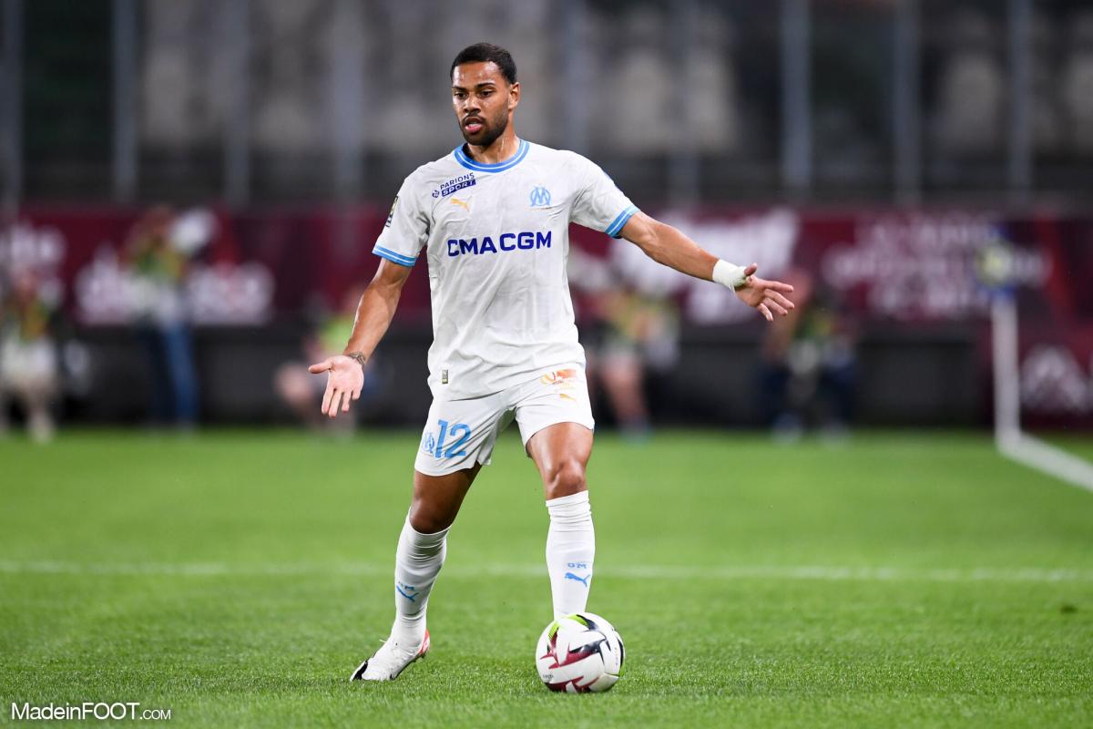 Renan Lodi avec l'OM