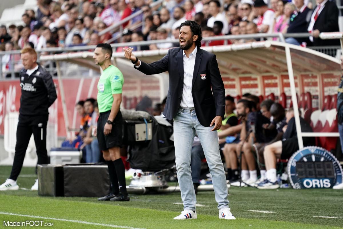 Fabio Grosso, l'entraîneur de l'OL
