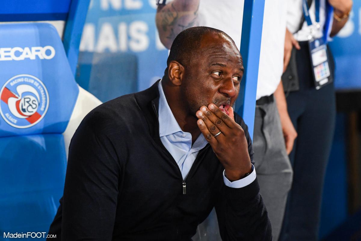 Patrick Vieira, l'entraîneur du RCSA