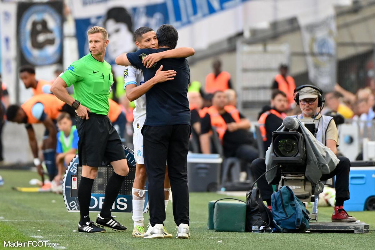 Amine Harit (OM) et Gennaro Gattuso