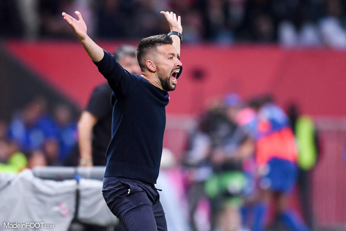 Francesco Farioli, coach de l'OGC Nice.
